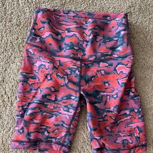 Lululemon wunder under high rise biker short